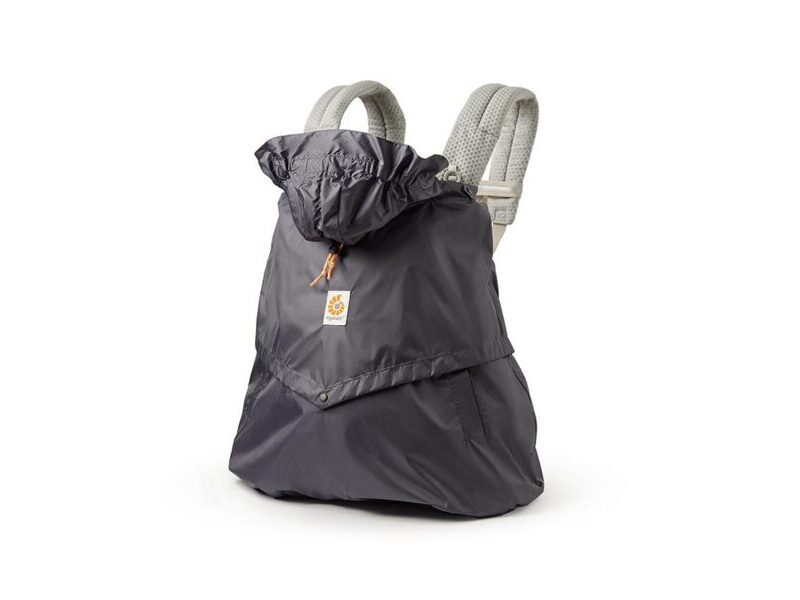 Ergo Baby Carrier Rain and Wind Cover Charcoal
