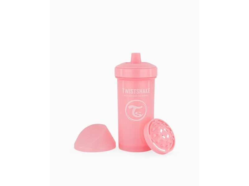 Twistshake Kid Cup 360ml 12m+ Pastel Pink