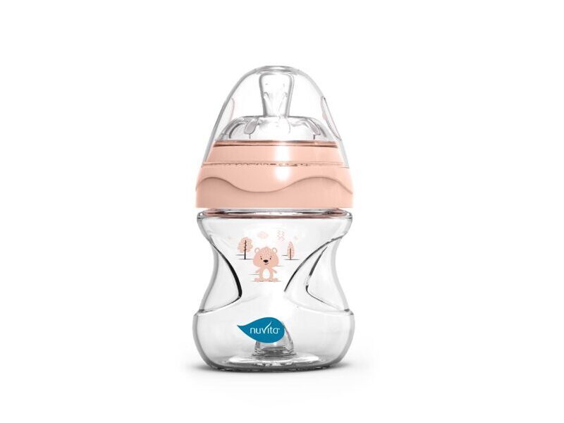 Nuvita 150ml Babyflasche Materno Pink