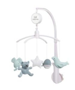 Baby's Only Musik Mobile Stonegreen/Mint/weiss